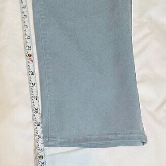 Frame LHomme Slim Men Jeans Size 38X32 Blue Straight Leg Comfort Stretch Twill - Picture 11 of 16